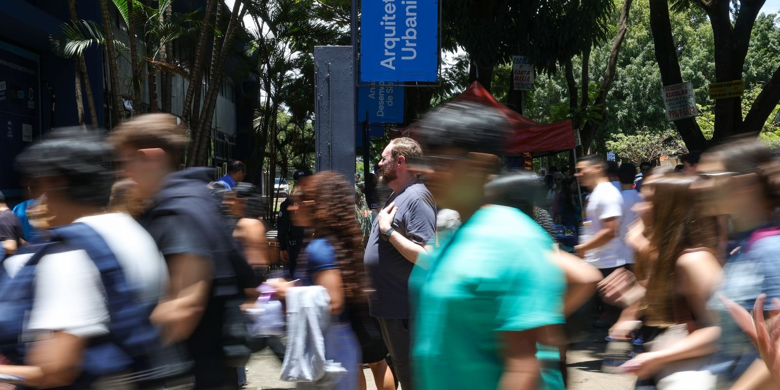 abstencao-no-primeiro-dia-do-enem-2025-chegou-a-27%